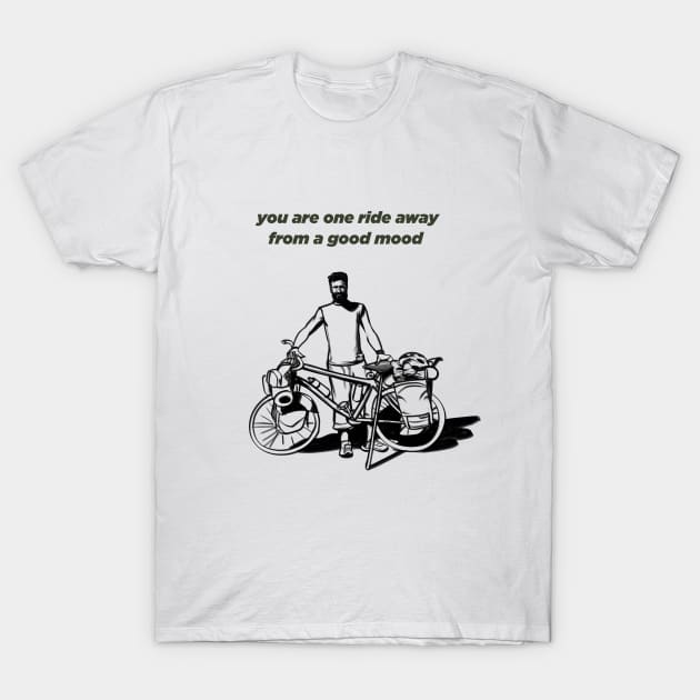 Cycling commando T-Shirt by HurdyGurdy